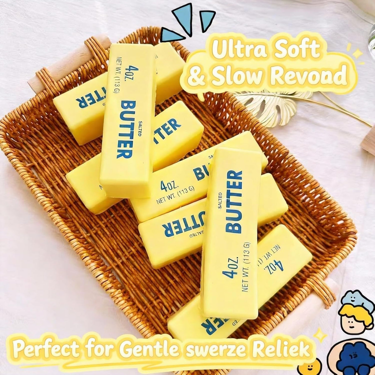 Butter Squishy Toy 4